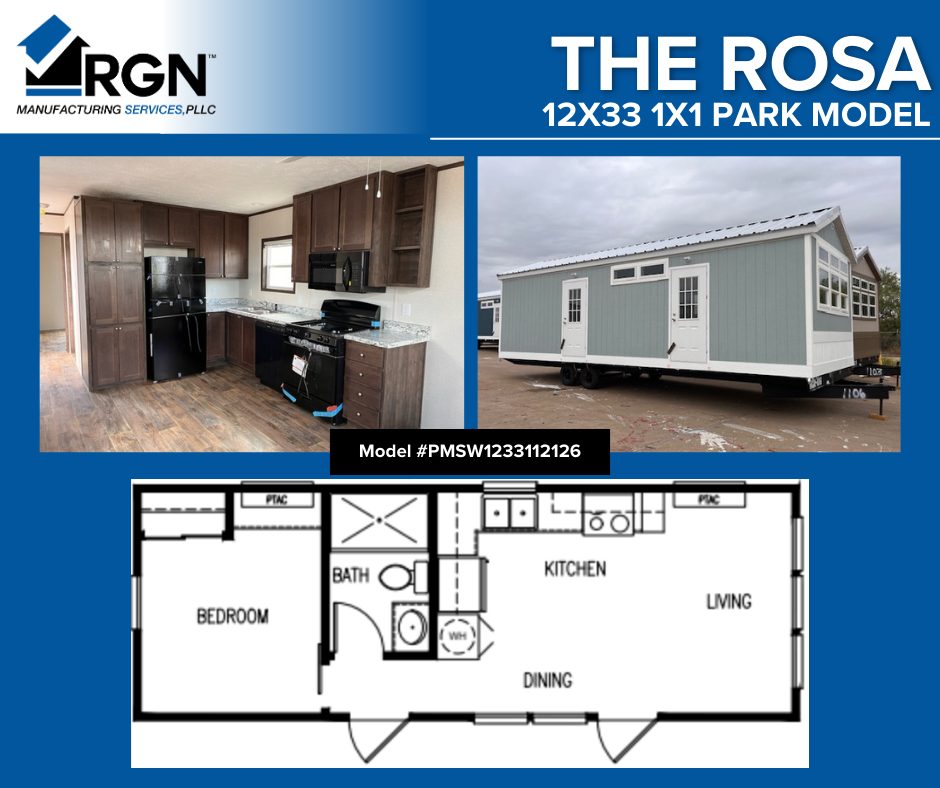 The Rosa mobile home main image.