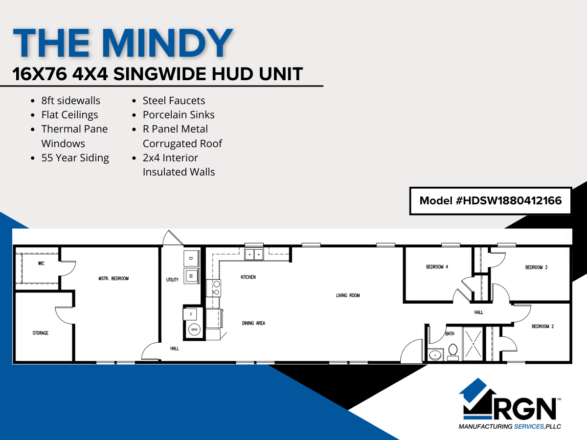 The Mindy mobile home main image.